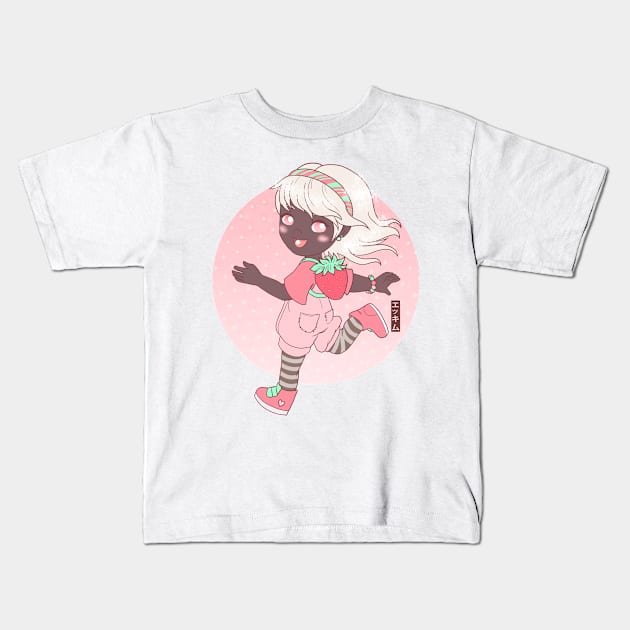 ichigo daifuku Kids T-Shirt by ekkimu